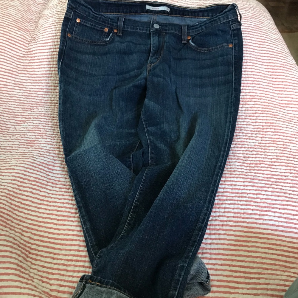 Levi boyfriend crop